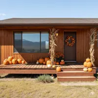 Complete autumn transformation with professional styling