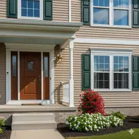 Small porch space before decoration